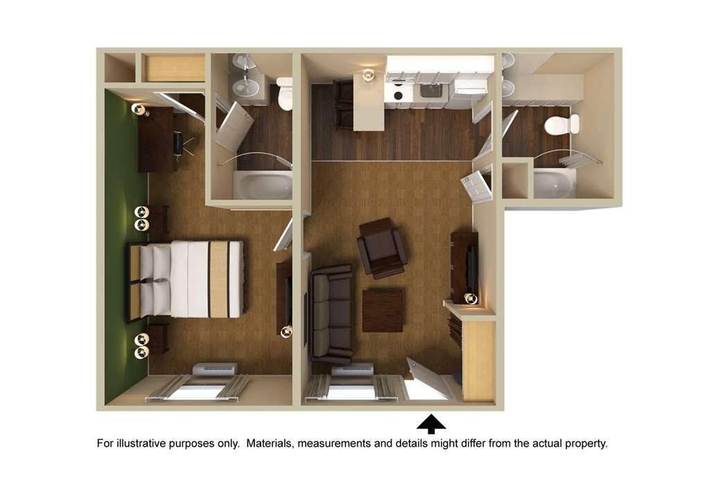 Extended Stay America Suites - Nashville - Airport - Music City Room photo